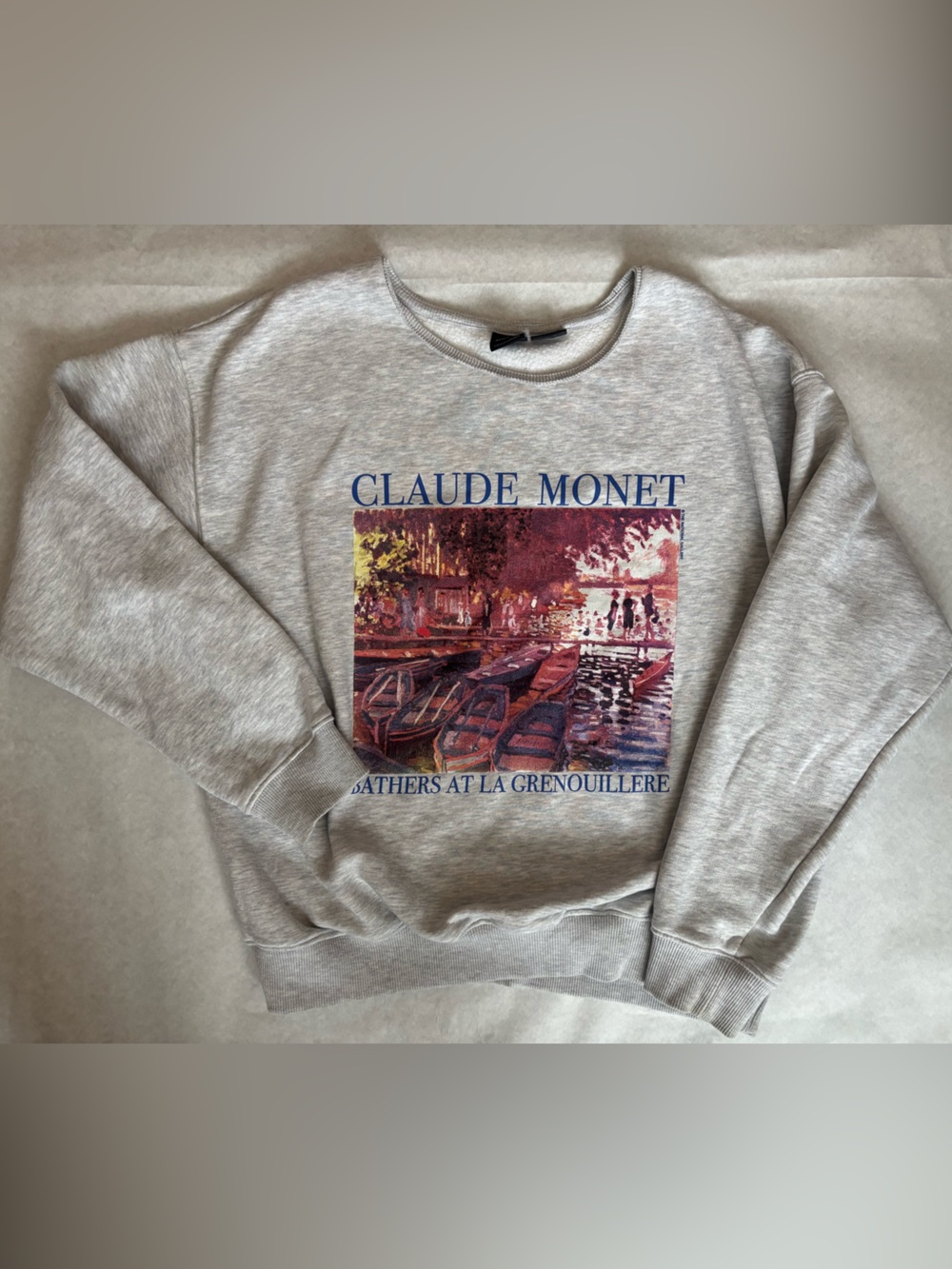 Urban Outfitters National Gallery Claude Monet Sweatshirt size Medium